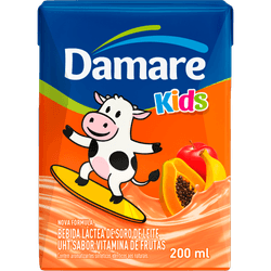 BEBIDA LACTEA DAMARE TP 200ML VITAMINA